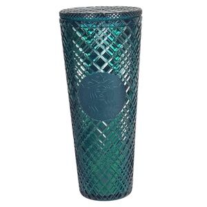 Starbucks Emerald Green Jeweled Tumbler 24oz 2021 Holiday Collection Christmas
